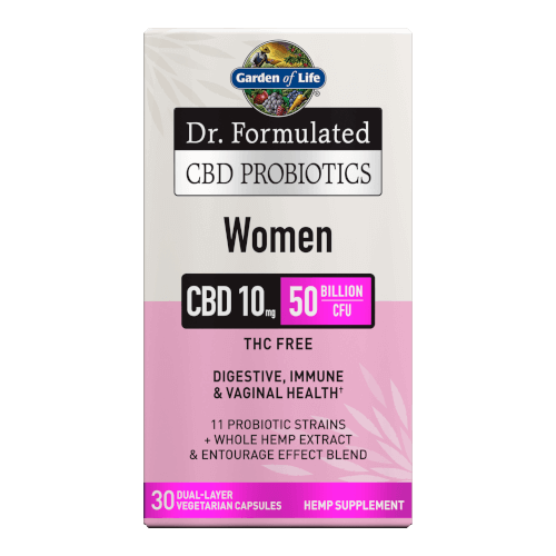Dr Formulated CBD Probiotics Women 30 Capsules 888.244.8948 by Garden